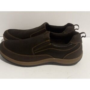 New Eastland Spencer Mens‎ Slip On Shoes Brown 12D Work Casual Loafer